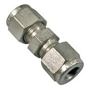 1/4" Compression Tube Union Fitting